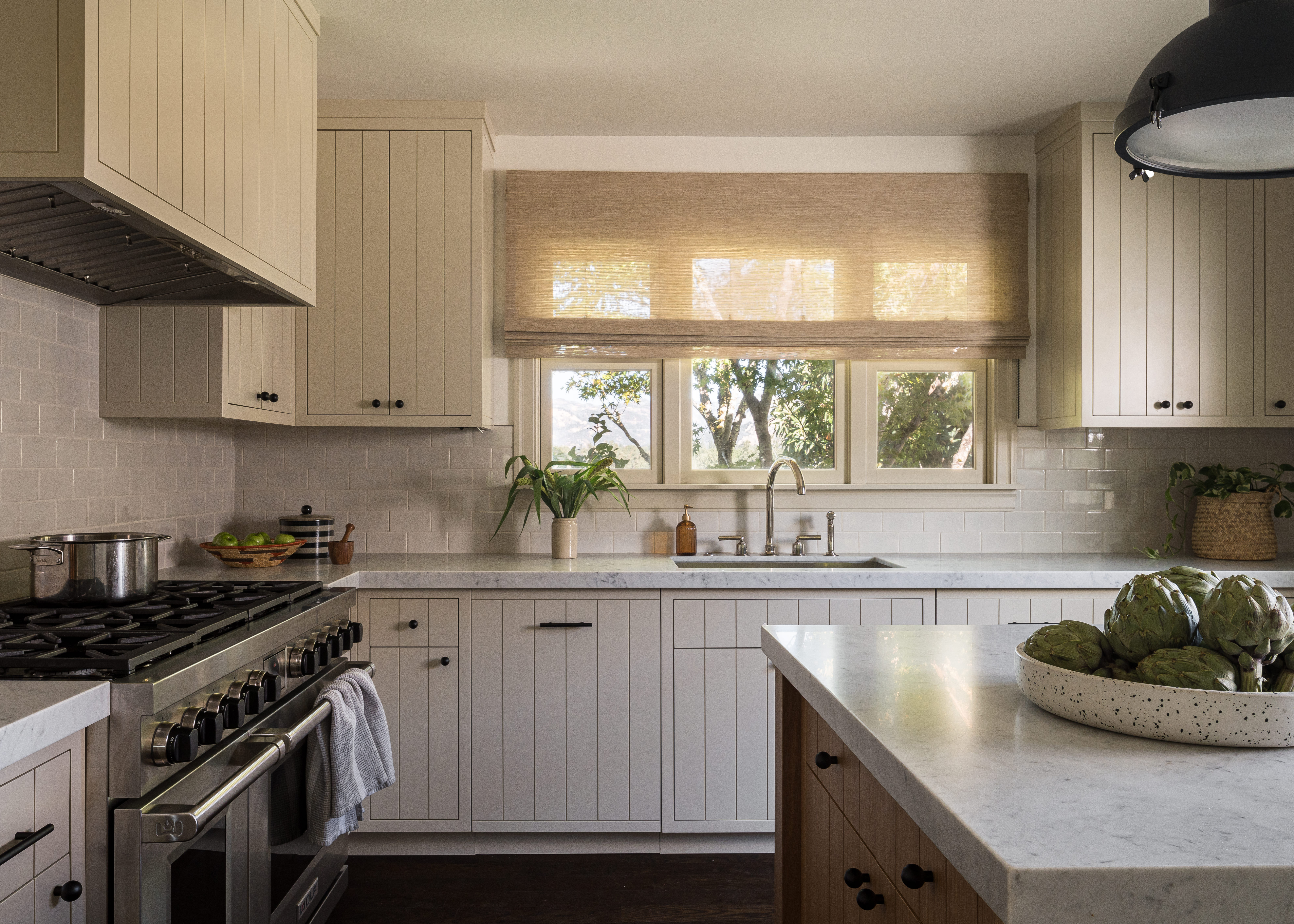 Ehlers Estate — residence kitchen, after renovation.